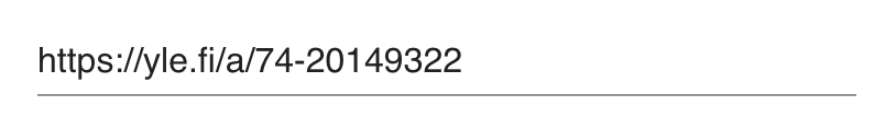 form for searching for notes at a given URL